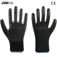 Nitrile Coated Industrial Labor Protective Gloves Latex (NS009)
